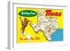 Greetings from Texas-null-Framed Art Print