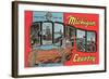 Greetings from the Michigan Copper Country-null-Framed Giclee Print