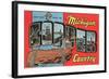 Greetings from the Michigan Copper Country-null-Framed Giclee Print