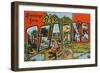 Greetings from the Ozarks, Arkansas-null-Framed Giclee Print