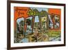 Greetings from the Ozarks-null-Framed Premium Giclee Print