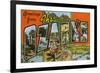 Greetings from the Ozarks-null-Framed Premium Giclee Print
