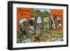 Greetings from the Ozarks-null-Framed Art Print