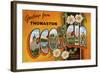 Greetings from Thomaston, Georgia-null-Framed Art Print