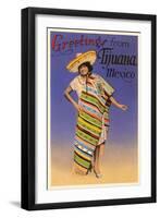 Greetings from Tijuana-null-Framed Art Print