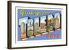 Greetings from Toledo, Ohio-null-Framed Art Print