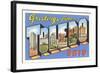 Greetings from Toledo, Ohio-null-Framed Art Print