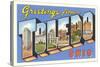 Greetings from Toledo, Ohio-null-Stretched Canvas