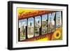 Greetings from Topeka. Kansas-null-Framed Art Print