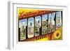 Greetings from Topeka. Kansas-null-Framed Art Print