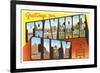 Greetings from Traverse City, Michigan-null-Framed Premium Giclee Print
