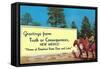 Greetings from Truth or Consequences-null-Framed Stretched Canvas