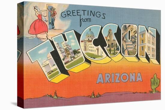 Greetings from Tucson, Arizona-null-Stretched Canvas