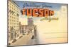 Greetings from Tucson, Arizona-null-Mounted Art Print