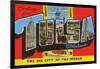 Greetings from Tulsa, Oklahoma, the Oil City of the World-null-Framed Giclee Print