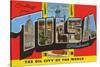 Greetings from Tulsa, Oklahoma, the Oil City of the World-null-Stretched Canvas