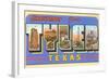 Greetings from Tyler, Texas-null-Framed Art Print