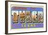 Greetings from Tyler, Texas-null-Framed Art Print