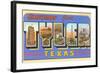 Greetings from Tyler, Texas-null-Framed Art Print