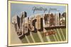 Greetings from Victoria, Texas-null-Mounted Art Print