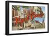 Greetings from Vieux Carre, New Orleans, Louisiana-null-Framed Art Print