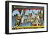 Greetings from Virginia, the Old Dominion State-null-Framed Giclee Print