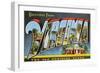 Greetings from Virginia, the Old Dominion State-null-Framed Giclee Print