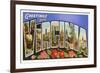 Greetings from Virginia-null-Framed Premium Giclee Print