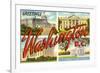 Greetings from Washington, DC-null-Framed Art Print