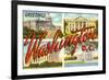 Greetings from Washington, DC-null-Framed Art Print