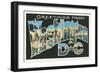 Greetings from Washington, DC-null-Framed Art Print