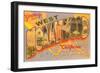 Greetings from West Hollywood, California-null-Framed Premium Giclee Print
