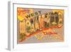 Greetings from West Hollywood, California-null-Framed Art Print