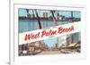 Greetings from West Palm Beach, Florida-null-Framed Premium Giclee Print