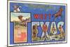 Greetings from West Texas-null-Mounted Art Print