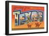 Greetings from Wichita Falls, Texas-null-Framed Art Print