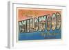 Greetings from Wildwood-By-The-Sea, New Jersey-null-Framed Giclee Print