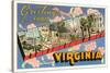 Greetings from Winchester, Virginia-null-Stretched Canvas