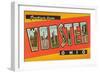 Greetings from Wooster, Ohio-null-Framed Art Print