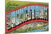 Greetings from Youngstown, Ohio-null-Mounted Premium Giclee Print