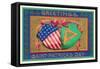 Greetings, St. Patrick's Day, American Shield-null-Framed Stretched Canvas