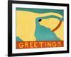 Greetings Yellow-Stephen Huneck-Framed Giclee Print