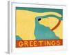 Greetings Yellow-Stephen Huneck-Framed Giclee Print