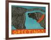 Greetings-Stephen Huneck-Framed Giclee Print