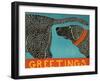 Greetings-Stephen Huneck-Framed Giclee Print