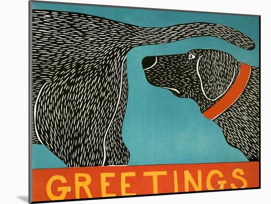 Greetings-Stephen Huneck-Mounted Giclee Print