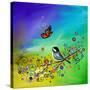 Greetings-Cindy Thornton-Stretched Canvas