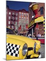 Greewich Village, Caliente Cab Company Restaurant and Bar, New York, New York, USA-Walter Bibikow-Mounted Premium Photographic Print