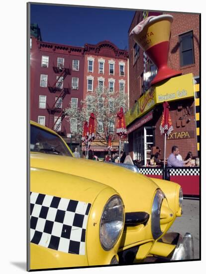 Greewich Village, Caliente Cab Company Restaurant and Bar, New York, New York, USA-Walter Bibikow-Mounted Photographic Print