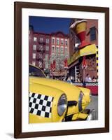 Greewich Village, Caliente Cab Company Restaurant and Bar, New York, New York, USA-Walter Bibikow-Framed Photographic Print